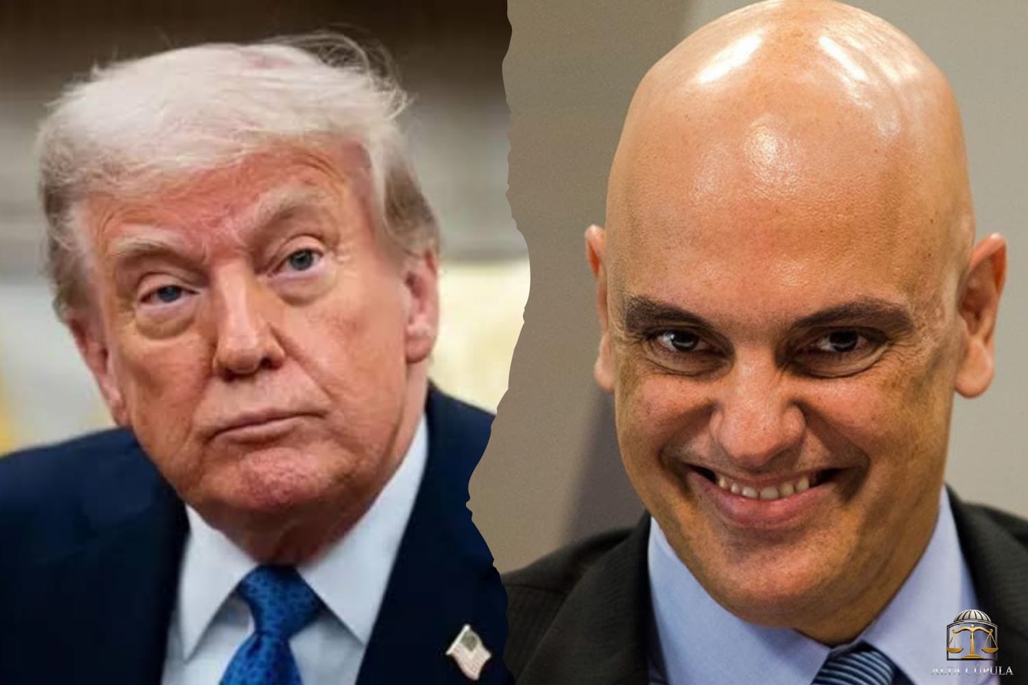 Trump retira Alexandre de Moraes e sua esposa da lista de sanções da Lei Magnitsky