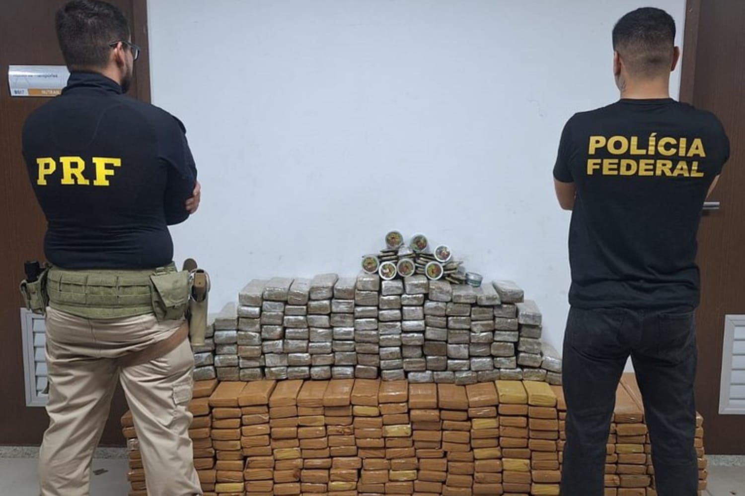 Quase 400 kg de maconha são apreendidos em fiscalização na BR-316, em Santa Maria do Pará